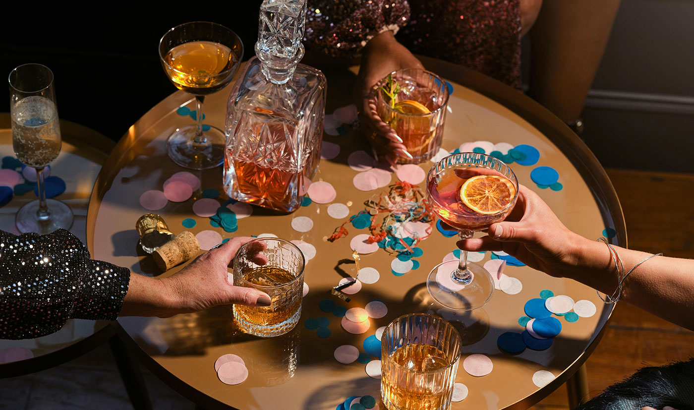 Crystal Glassware & Spirits
